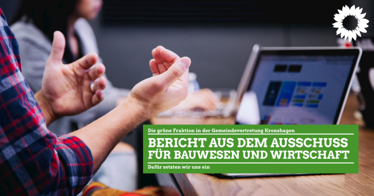 Bericht aus dem Bauausschuss, 28.1.2021