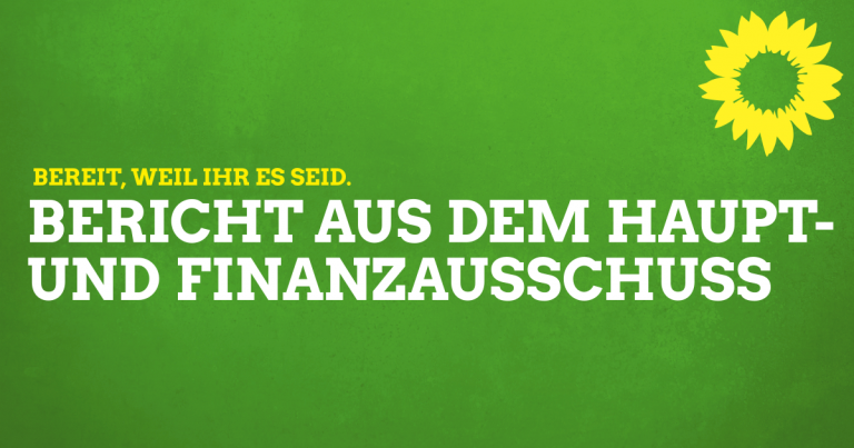 Bericht aus dem Haupt- und Finanzausschuss vom 15.Juni 2021