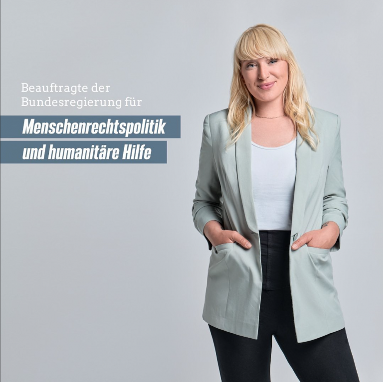 Luise Amtsberg ist neue Menschenrechtsbeauftragte der Bundesregierung